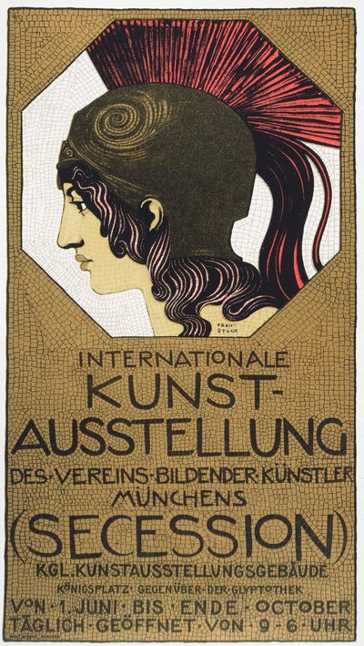 Poster for an Exhibition of Secessionist Art, 1893 by Franz von Stuck